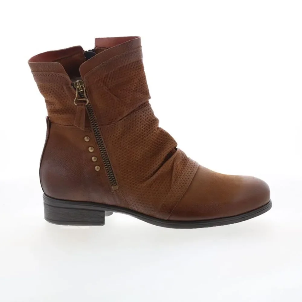 Miz Mooz Womens Sandi Brown Boots (NWT)
